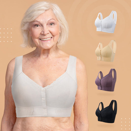 Stretchy Front Closure Breathable Bra for Seniors(50% OFF)