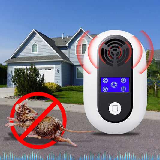 Black Technology Household Ultrasonic Rat and Pest Exterminator