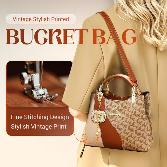 🔥Hot Sale🔥Stylish Printed Bucket Bag（50% OFF）
