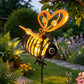 🐝💡Hanging Solar Bee Light – Warm Amber Glow, Flicker-Free, Perfect for Garden Parties, Camping, or Kids’ Rooms🌞