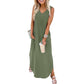 🎉Holiday Sale-59% Off🌷Summer Dresses Maxi Dress Vacation Beach Sundresses with Pockets
