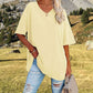 Women's Casual Loose V-neck T-shirt👚