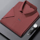🎉Hot Sale👕Men's Casual Lapel Breathable Wrinkle-free T-shirt