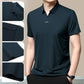 🎉Hot Sale👕Men's Casual Lapel Breathable Wrinkle-free T-shirt