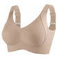 💕Women's Ribbed Push Up Adjustable Wireless Bra