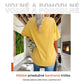 Women's Casual Loose V-neck T-shirt👚