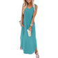 🎉Holiday Sale-59% Off🌷Summer Dresses Maxi Dress Vacation Beach Sundresses with Pockets