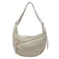 Designer Direct Sales👜Women's Fashion Plain Color Nylon Crossbody Hobo Bag