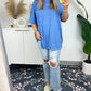 🌸Spring Specials🌸Women's Raw Edge Boxy Tee
