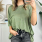 🌸Spring Specials🌸Women's Raw Edge Boxy Tee