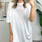 🌸Spring Specials🌸Women's Raw Edge Boxy Tee
