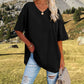Women's Casual Loose V-neck T-shirt👚