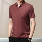 🎉Hot Sale👕Men's Casual Lapel Breathable Wrinkle-free T-shirt