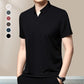 🎉Hot Sale👕Men's Casual Lapel Breathable Wrinkle-free T-shirt