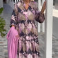 🔥Plus Size Ruffles Boho Beach Tunic Dresses🌸🌸