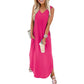 🎉Holiday Sale-59% Off🌷Summer Dresses Maxi Dress Vacation Beach Sundresses with Pockets