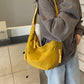 Designer Direct Sales👜Women's Fashion Plain Color Nylon Crossbody Hobo Bag