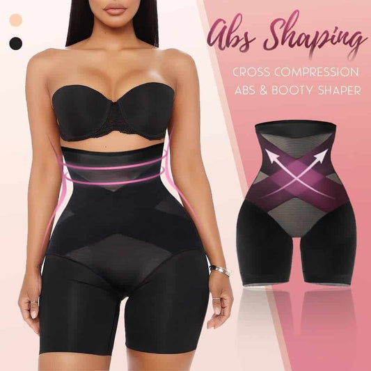 Cross Compression High Waisted Shaper（50% OFF）