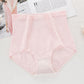 High Waisted Tummy Control & Hip Lifting Seamless Mugwort Antibacterial Panties