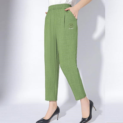 Women's Solid Color Casual Pants with Pockets（49% OFF）