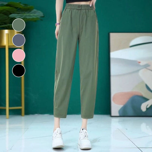 🔥Hot Sale🔥Women's Loose Fit Cropped Harem Pants（50% OFF）