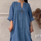 🎉Last Day Promotion 50% OFF💃Casual Breathable V-Neck Dress