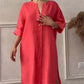 🎉Last Day Promotion 50% OFF💃Casual Breathable V-Neck Dress