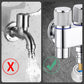 ✨1/2" Double Switch Outlet Angle Valve