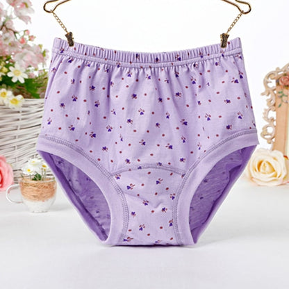 2024 New High-Waist Ladies Cotton Panties Plus Sizes