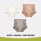 3-Pack Women's High Waisted Lace Panties