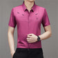 🔥 49% OFF 🔥Men's Short-sleeved Ice Silk Shirt
