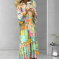 Retro Loose Long-Sleeved Pleated Long Dress（50% OFF）