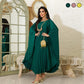 Women’s Elegant Pleated Loose Fit Flowy Long Dress