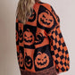 2024 Halloween Checkered Sweater（50% OFF）