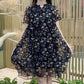 Women's Sweet Floral Plus Size Dress