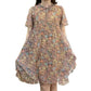 Women's Sweet Floral Plus Size Dress
