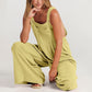 💕HOT SALE 50% OFF🥰 Plus Size Wide Leg Overalls Jumpsuit