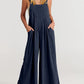💕HOT SALE 50% OFF🥰 Plus Size Wide Leg Overalls Jumpsuit