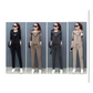 Sports Hooded Sweatshirt 3-Piece Set