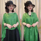 Women's Versatile Multi-Way Sheer Shawl Blouse（50% OFF）
