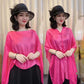 Women's Versatile Multi-Way Sheer Shawl Blouse（50% OFF）