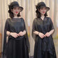 Women's Versatile Multi-Way Sheer Shawl Blouse（50% OFF）