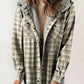 Women's Winter Trendy Plaid Hooded Jacket（50% OFF）