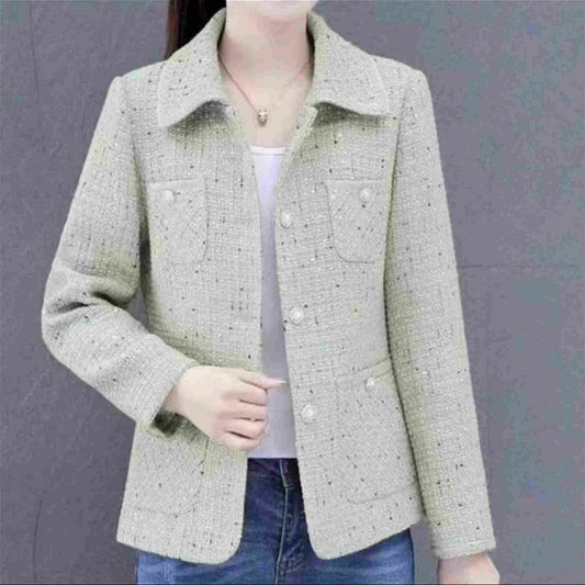 Women‘s Casual Elegant Lapel Jacket（50% OFF）