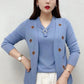 Women's Elegant Embroidered Flowers V-Neck Top（50% OFF）