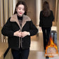 Women’s Versatile Thickened Plush-lined Warm Parka Jacket（Free Shipping）