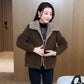 Women’s Versatile Thickened Plush-lined Warm Parka Jacket（Free Shipping）