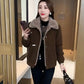 Women’s Versatile Thickened Plush-lined Warm Parka Jacket（Free Shipping）