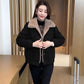 Women’s Versatile Thickened Plush-lined Warm Parka Jacket（Free Shipping）