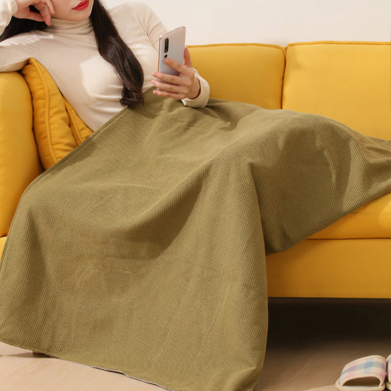 ❄️Portable Soft Zipper Electric Heated Blanket Shawl☀️